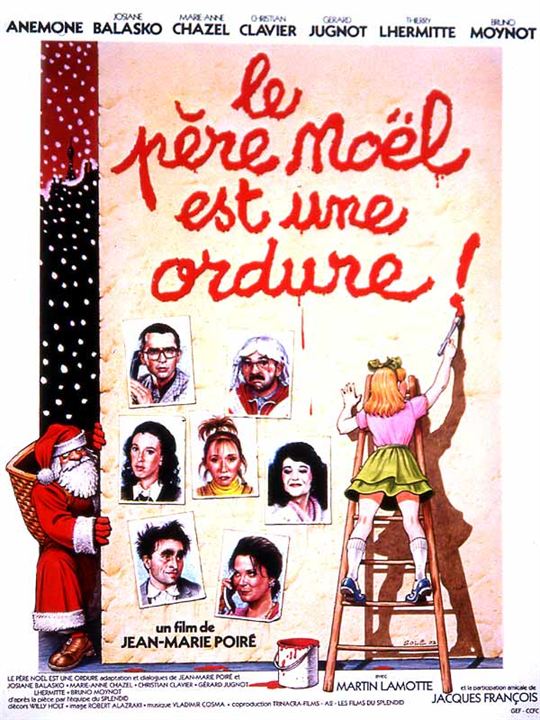 Affiche du film le père Noël est une ordure