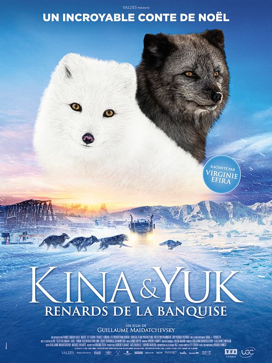 Kina & Yuk : renards de la banquise : Affiche