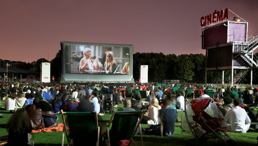 Cinéma en plein air de La Villette