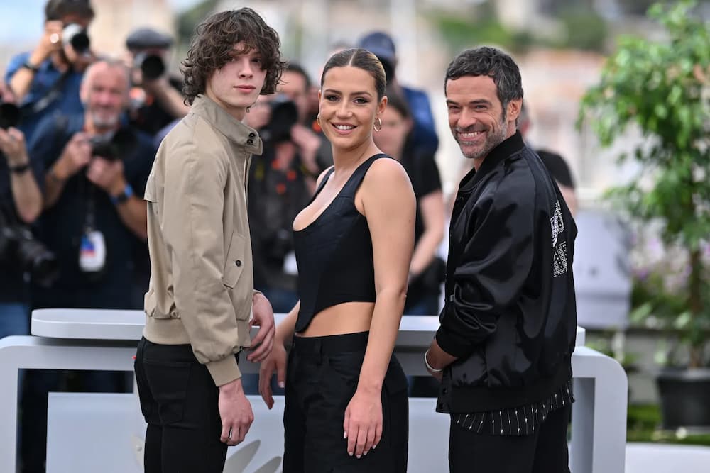 Paul Kircher, Adèle Exarchopoulos et Romain Duris pour Le Règne animal © Lionel Hahn | Getty Images
