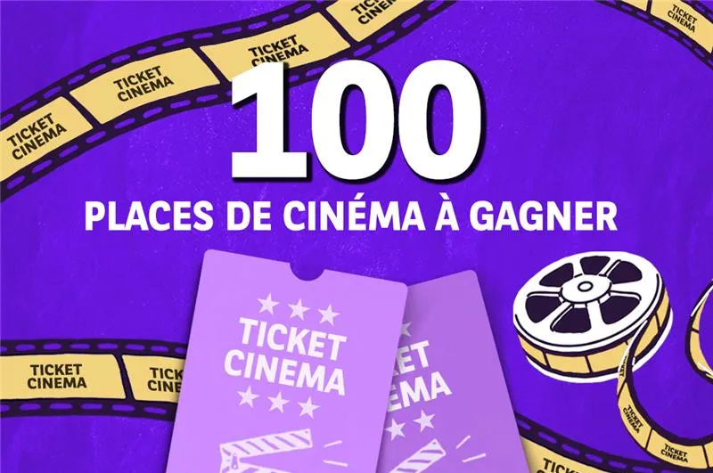 100 places de cinéma à gagner