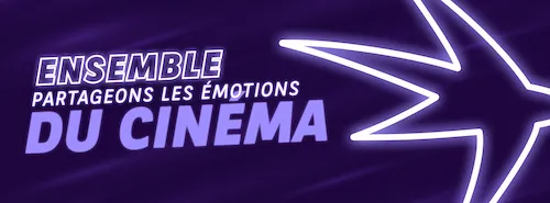 illustration "ensemble partageons les émotions du cinéma"